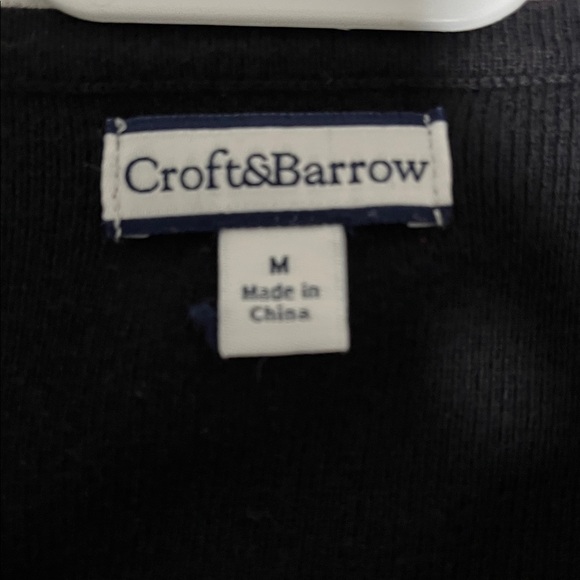 Croft & Barrow Women's Black Cardigan Sweater - Picture 5 of 6